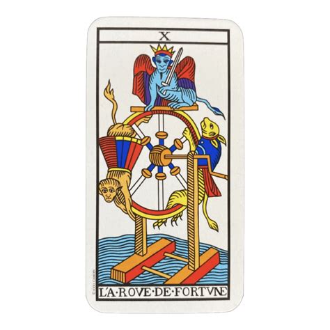 la rueda de la fortuna tarot marsella|El Tarot de Marsella